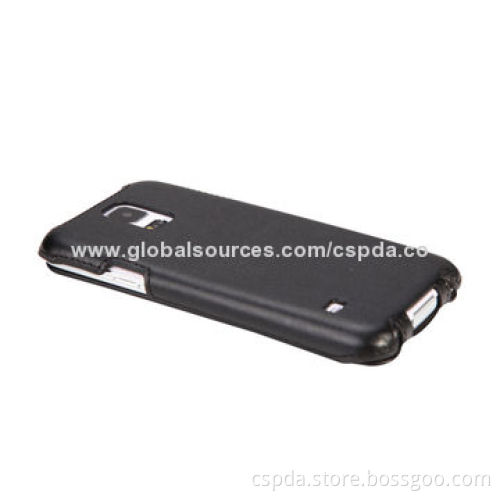Flip PU Leather Cold Shape Cases for Samsung Galaxy S5, Different Colors are Available